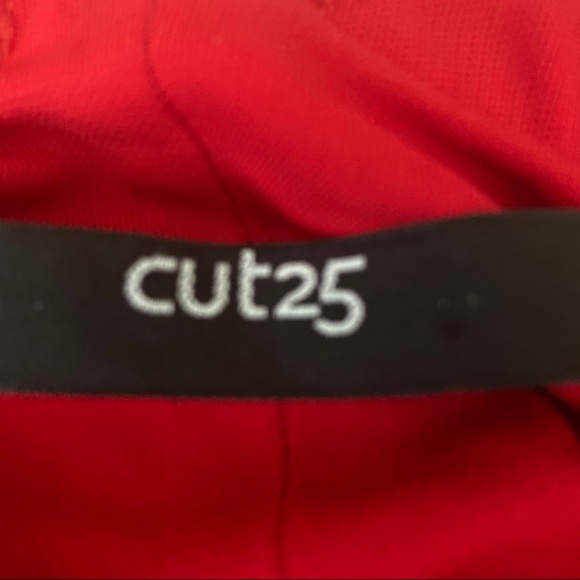 Cut 25 by Yigal red strapless dress - Picture 9 of 12